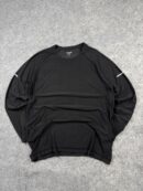 Old Navy Active Breathe ON Long Sleeve T-Shirt (M) | Black Lightweight Gym Wear