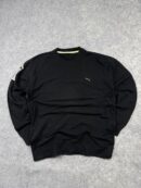 Puma WarmCELL Sweatshirt (M) | Black Fleece Crewneck Winter Pullover