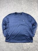 Spyder Rash Guard Full Sleeve T-Shirt (XXL) | Blue Quick Dry Surf & UV Protection Tee