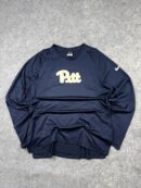 Nike Dri-FIT Long Sleeve T-Shirt - Pitt Panthers Navy Blue - Size L
