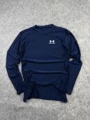 Under Armour Long Sleeve Compression Shirt - Navy Blue - Size XL