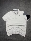 HAZZYS LAB White Performance Polo Shirt | Stretch Quick-Dry Golf Polo | Size XL