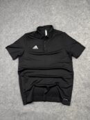 Adidas Black Aeroready Polo T-Shirt – Size M