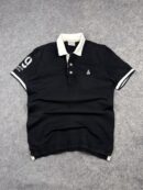 Bean Pole Jeans Classic Contrast Polo T-Shirt – Size S