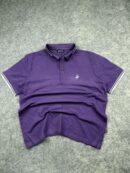 Beverly Hills Polo Club Signature Purple Polo T-Shirt – Size L