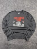 Under Armour HeatGear Graphic Long Sleeve Performance T-Shirt Grey | Men’s Size M
