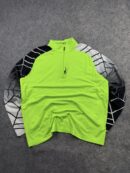 Spyder Half Zip Performance Training Top Neon Green 3XL