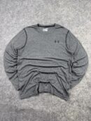 Under Armour HeatGear Long Sleeve Training T-Shirt Grey S/M
