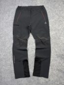 Airwalk Outdoor Hiking Trekking Pants Black Men’s Large Stretch Utility Cargo Trousers