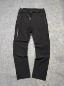 Paragonia Stretch Hiking Pants Men’s Medium Black Trekking Outdoor Climbing Pants with Belt