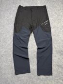 MSPRING Technical Hiking Pants Men’s L/XL Black Stretch Outdoor Trekking Pants