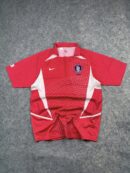 Vintage Nike South Korea National Team Football Jersey Red Size L