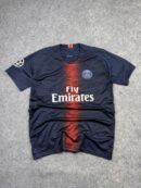 Vintage PSG Paris Saint-Germain Fly Emirates Champions League Jersey Size XL