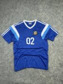 Vintage Argentina AFA Blue Away Football Jersey #02 Size M