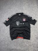 Vintage Bayern Munich Contento #26 Black UCL Football Jersey Size L