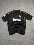 Real Madrid Black Away Jersey Marcelo #12 | bwin Champions League Kit | Size L