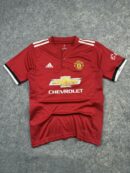 Manchester United Home Jersey Chevrolet #9 | Adidas Red Shirt | Size S