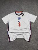 England National Team Home Jersey Kane #9 | Nike White Three Lions Shirt | Size L