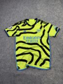 Arsenal Neon Yellow Away Jersey #9 | Emirates Fly Better Adidas Kit | Size S