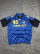 Hummel Kyung Bok #48 Football Jersey Blue XXL Vintage Soccer