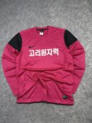 Nike Dri-FIT Korean Football Long Sleeve Jersey Pink L