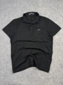 Vintage Jeep Spirit 1941 Black Polo Shirt Size L Cotton