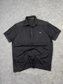 Emporio Armani Black Striped Polo Shirt XXL