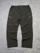 Outdoor Softshell Hiking Trekking Pants Black Men L