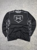 Under Armour Baseball Logo HeatGear Long Sleeve Shirt 3XL