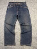 Levi’s 512 Vintage Straight Fit Jeans W32 Men’s Blue Denim Made in Egypt