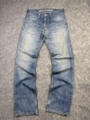 Levi’s 523 Straight Leg Jeans W30 Vintage Light Wash Denim