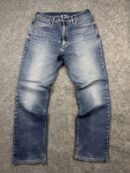 Wrangler Vintage Blue Stretch Denim Jeans W34 Straight Fit