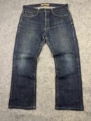 uniqlo Dark Wash Straight Fit Denim Jeans W34