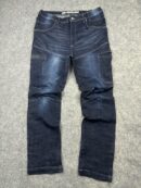 FieldCore Aero Stretch Denim Utility Cargo Jeans W34 Stretch Workwear Multi Pocket