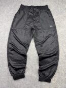 Jordan Black Woven Track Pants Men’s Joggers Athletic Sports Parachute Style Size M