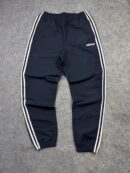 Adidas 3-Stripes Woven Track Pants Navy Blue Joggers Men’s Size L