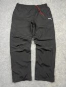 Puma Woven Track Pants Black Athletic Training Zip Hem Men’s XL