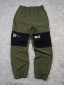 DLX Go Further Olive Black Woven Outdoor Hiking Jogger Pants Men’s L