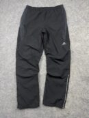 Adidas Supernova Black Running Track Pants Men’s M Reflective Zip Hem