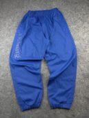 Hummel Blue Windbreaker Track Pants Men’s 2XL Mesh Lined Athletic Joggers