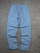 Kappa Sport Classic Track Pants Men’s Medium Blue Athletic Windbreaker Zip Hem Joggers