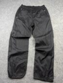 Lecaf Sports Track Pants Men’s L Black Mesh Lined Lightweight Athletic Training Pants