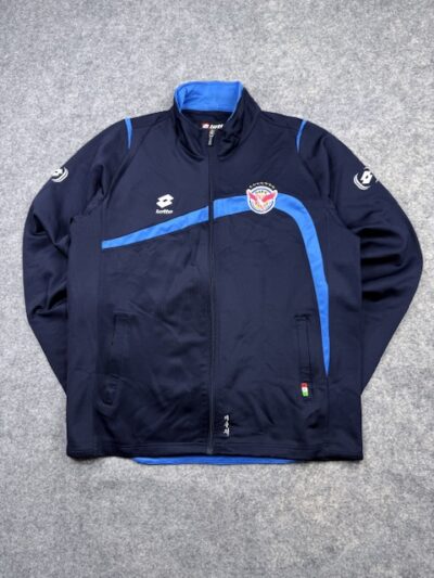 Lotto Sagan Tosu J.League Full Zip Track Jacket Men’s XL Navy Blue Football Soccer Jacket