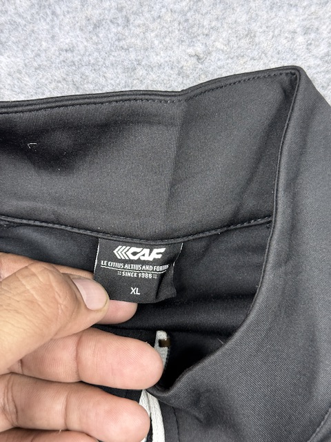 CAF Full Zip Track Jacket Men’s XL Black White Athletic Sports Training Zip-Up Jacket CAF Full Zip Track Jacket Men’s XL Black White Athletic Sports Training Zip-Up Jacket - Image 3