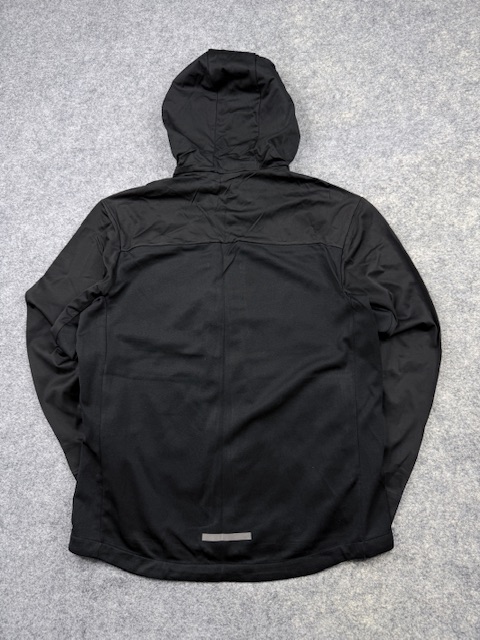 Adidas hooded softshell jacket men’s l black full zip performance outdoor windbreaker korea Adidas Hooded Softshell Jacket Men’s L Black Full Zip Performance Outdoor Windbreaker Korea - Image 5