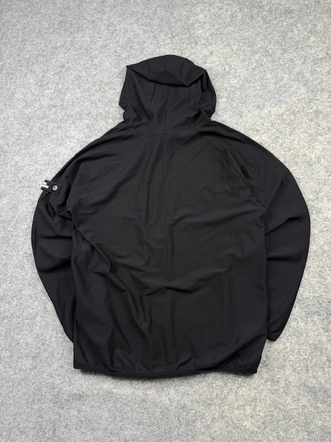 National geographic hooded performance jacket men’s l black full zip stretch outdoor activewear National Geographic Hooded Performance Jacket Men’s L Black Full Zip Stretch Outdoor Activewear - Image 4