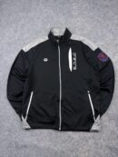 Arena Men’s Track Jacket L Black Full Zip Performance Sports Training Activewear