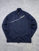 LM Progressive Full Zip Performance Track Jacket Navy Activewear Training Men’s L