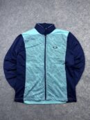 LeCAF Performance Track Jacket 2XL Blue Full Zip Athletic Sports Training Running Jacket