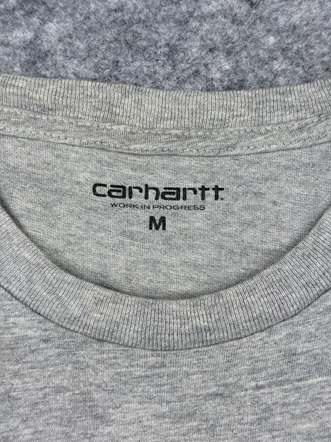Carhartt wip grey graphic print t-shirt 100% cotton – m Carhartt WIP Grey Graphic Print T-Shirt 100% Cotton – M - Image 3